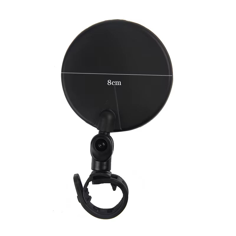 Universal Bicycle Rearview Mirror Adjustable Rotate Wide-Angle Cycling Handlebar Rear View Mirrors for MTB Road Bike Accessories