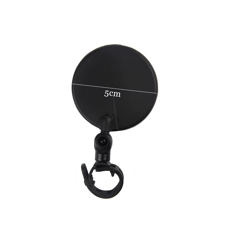Universal Bicycle Rearview Mirror Adjustable Rotate Wide-Angle Cycling Handlebar Rear View Mirrors for MTB Road Bike Accessories